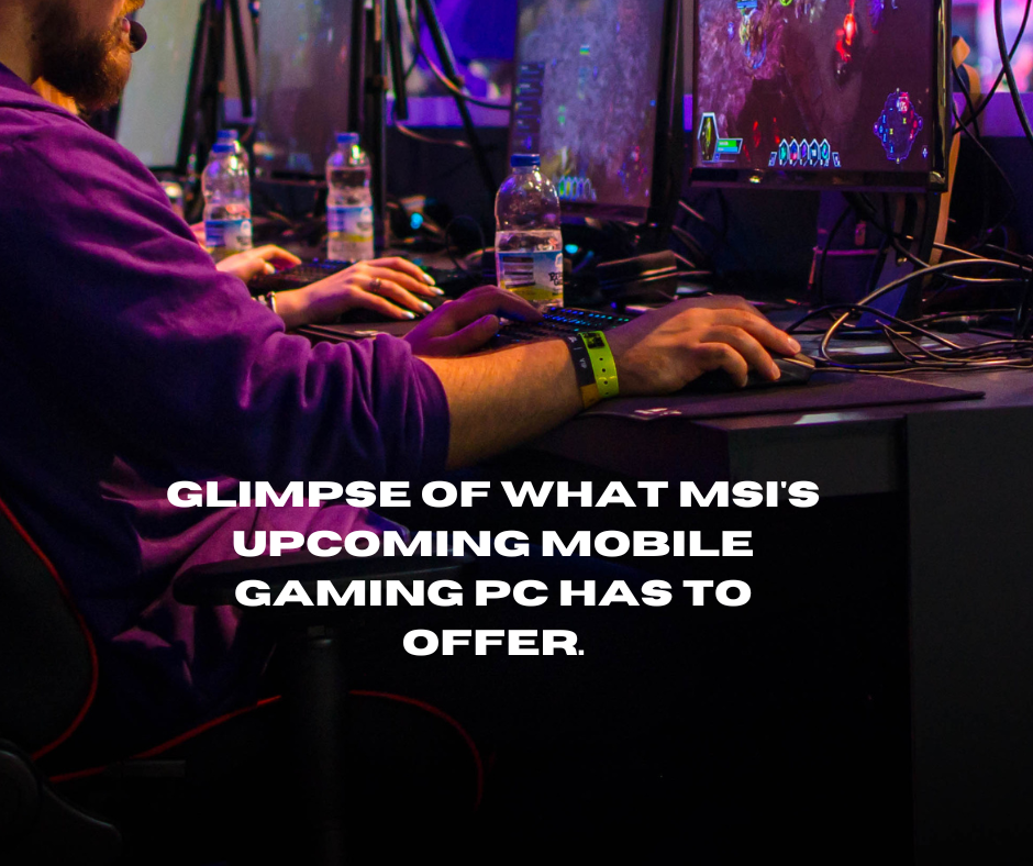 MSI’s upcoming Handheld Gaming&nbsp;Console