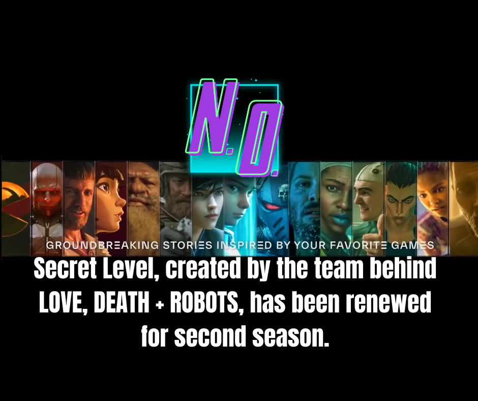 Second Season of the Secret Level Animated Series is&nbsp;COMING!